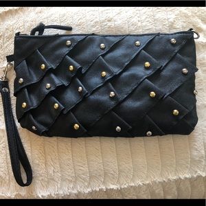 Black Clutch Purse NWOT